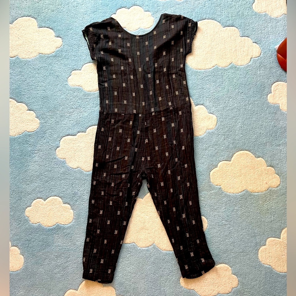 Ace&jig checkerdot onesie size medium. Super soft double gauze- has pockets